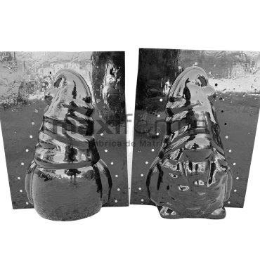 Matrite Pitic Gradina, Gnom (set 2 bucati fata si spate) – 42 cm inaltime