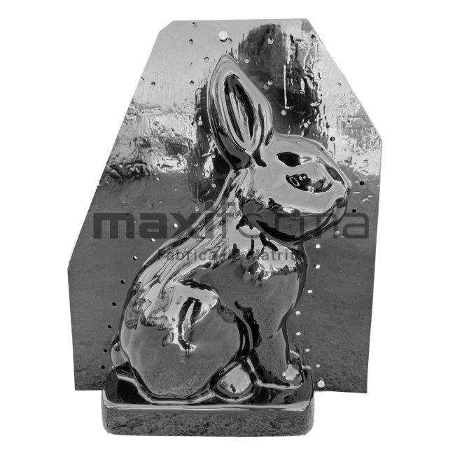 Matrite Iepuras Gradina, (set 2 bucati fata si spate) – 50x25x16 cm 