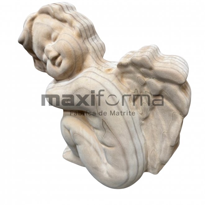 Matrita INGERAS STATUETA,  (set 2 bucati fata si spate) – 50 cm H