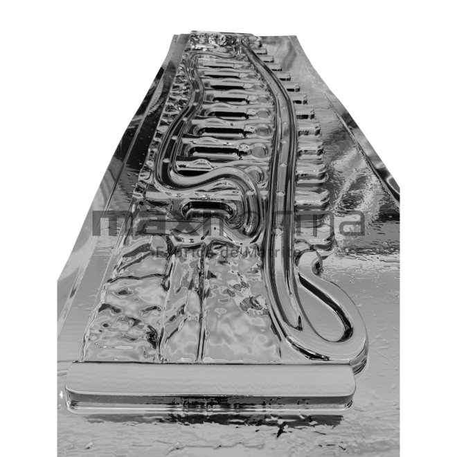 Matrita Gard, Castelano, Partea de sus terminatia 200x50x4cm