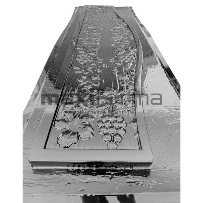 Matrita Gard, Struguri, Partea de sus terminatia  200x50x4cm