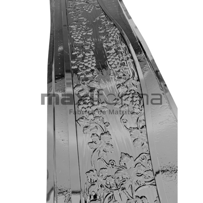 Matrita Gard, Struguri, Partea de sus terminatia  200x50x4cm