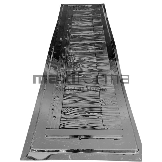 Matrita Gard, Poarta Lemn, Partea de Sus Terminatia 200x50x4cm