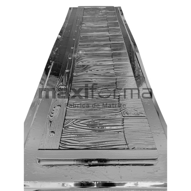 Matrita Gard, Poarta Lemn, Partea de Sus Terminatia 200x50x4cm