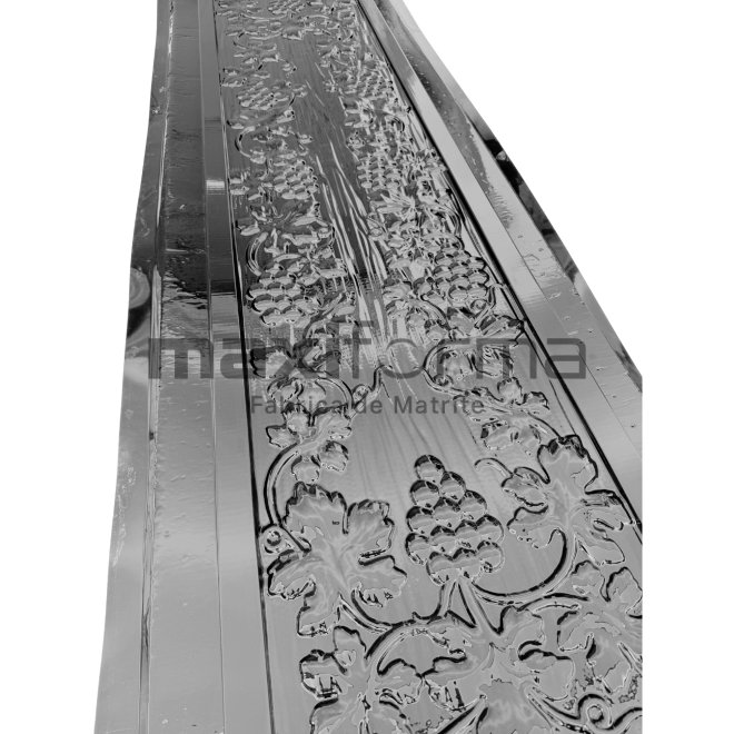 Matrita Gard, Struguri, Partea din mijloc  200x50x4cm