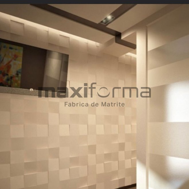Matrite Panouri Decorative 3D, Model X si Zero, 50x50x2cm
