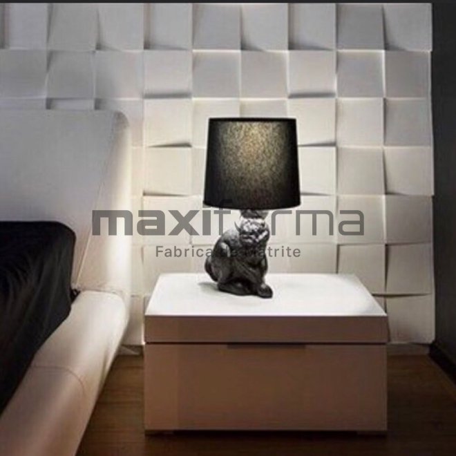 Matrite Panouri Decorative 3D, Model X si Zero, 50x50x2cm