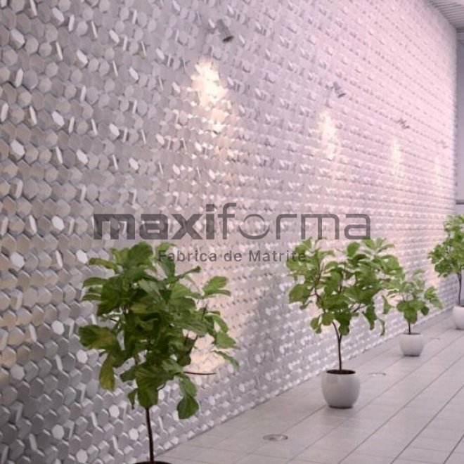 Matrite Panouri Decorative 3D, Model Fagure, 50x50x2cm