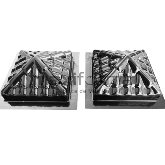 Matrite Capace Stalp ( SET 2 Buc) – Model Acoperis – 16x16x8cm