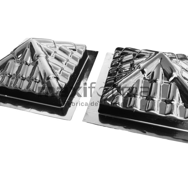 Matrite Capace Stalp ( SET 2 Buc) – Model Acoperis – 16x16x8cm
