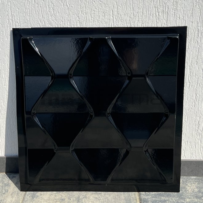 Matrite Panouri Decorative 3D, Model Clepsidra Mare, 50x50x2cm