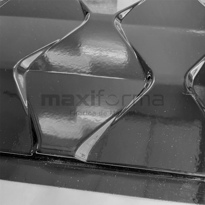 Matrite Panouri Decorative 3D, Model Clepsidra Mare, 50x50x2cm