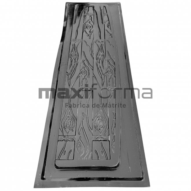 Matrita Gard Lemn 2024, partea de sus terminatia 200x50x4cm