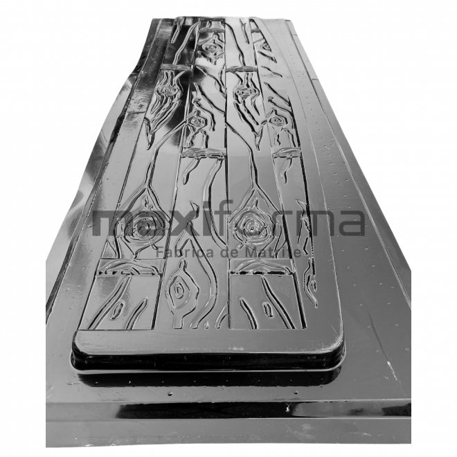 Matrita Gard Lemn 2024, partea de sus terminatia 200x50x4cm