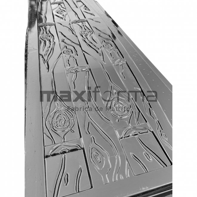 Matrita Gard Lemn 2024, partea de sus terminatia 200x50x4cm