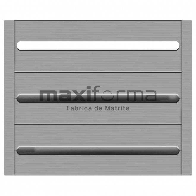 Set Matrite gard panou intreg format din 6 matrite (200x30x4cm) si 2 stalpi LIS, Model – M8,9,10,11