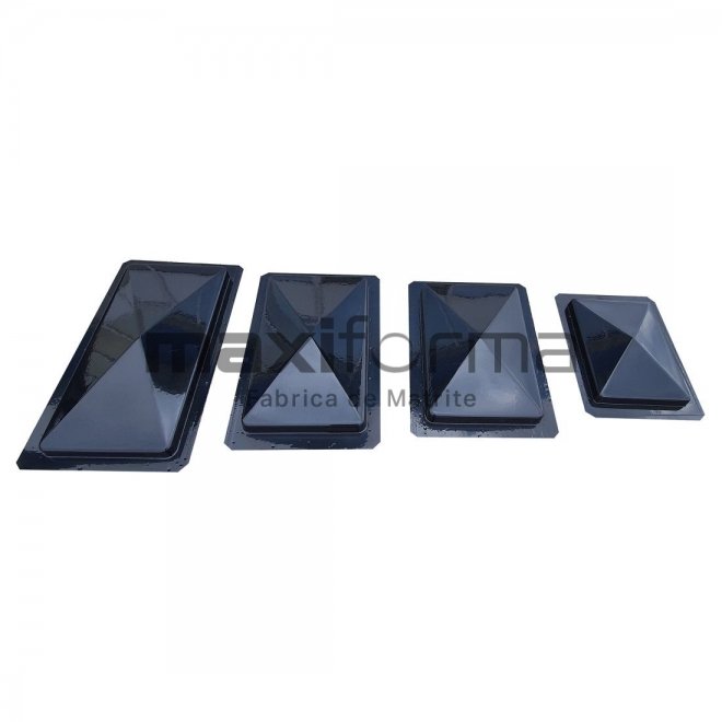 Matrite capace stalpi dreptunghiulare – 55x30x6.5cm