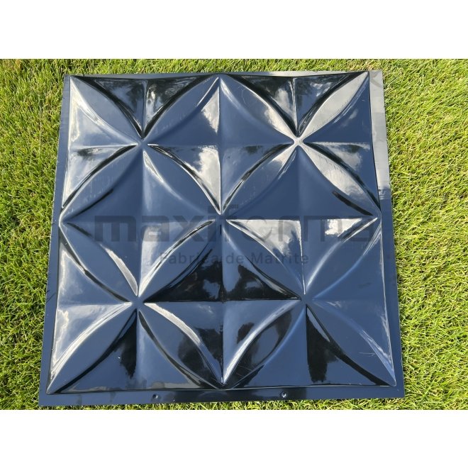 Matrite Panouri Decorative 3D, Model Flori, 50x50x2cm