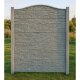 Set Matrite gard panou intreg format din 3 matrite mijloc + 1 terminatia si 2 stalpi PIATRA, Model – Piatra Sparta Romania