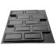 Matrite Panouri Decorative 3D, Model Chenare Arte, 50x50x2cm