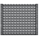 Set Matrite gard panou intreg format din 6 matrite mijloc (200x30cm) si 2 stalpi Piatra, Model – Patrate