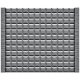 Set Matrite gard panou intreg format din 6 matrite mijloc (200x30cm) si 2 stalpi Piatra, Model – Patrate