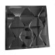 Matrite Panouri Decorative 3D, Model Clepsidra Mare, 50x50x2cm