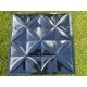 Matrite Panouri Decorative 3D, Model Flori, 50x50x2cm
